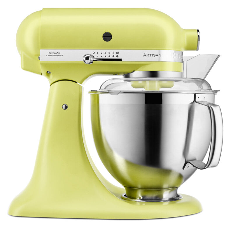 KitchenAid 4,8 L 5KSM185 Artisan Küchenmaschine Allrounderset Fleischwolf+Spritzgebäck+Gemüseschneider
